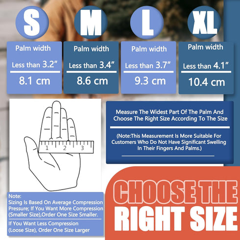 DRNAIETY 2 Pairs Compression Gloves for Hand Arthritis, Rheumatoid, Osteoarthritis, Carpal Tunnel Pain for Women & Men, Anti-Slip Glue dot Gloves ...