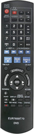 New EUR7659T70 Replaced Remote fit for Panasonic DVD Recorder DMR-EZ27 DMR-EZ27K DMR-EZ27P...