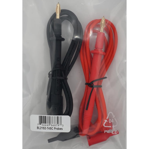 EEVblog/Brymen BL21S2-T4SC Gold Plated Silicone Test Probes...