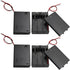 4PCS 4.5V Battery Holder with Switch, 3 AA Battery Holder with Switch and Cover, Battery Holder Case with Wire Leads and ON/Off Switch...