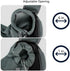 Dog Sling Carrier for Small Dogs Cat Carrier Breathable Mesh Bag(Fits Approximately 3 lbs to 6 lb Pets)(Black)...