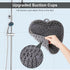 HONYIN Foot Scrubber for Use in Shower, XL Size Larger Shower Foot Scrubber Mat with Non-Slip Suction Cups- Cleans, Exfoliates & Massages Your Fee...