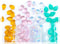 Teardrop Glass Beads for Jewelry Making Set - 120+ Bead Kit of 6x9mm Pendant Drop Beads in 4 Gentle Distinct Colors: Pink, Opal Turquoise, Amber, ...