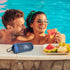 Silicone Case for JBL FLIP 6 Waterproof Portable Bluetooth Speaker, Gel Soft Skin Rubber Cover, Travel Carrying Storage Bag Pouch with Shoulder St...