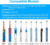 for Braun Oral-B Electric Toothbrush Replacement Charger?for Oral-B Model 3757 Waterproof IPX7 Inductive Charging Adapter,Portable Travel...