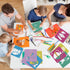 30Pcs Spring Stencils for Kids 8 Inches Sidewalk Chalk Stencils Large Drawing Stencils for Crafts Reusable Garden Flower Easter Themed Primary Sha...