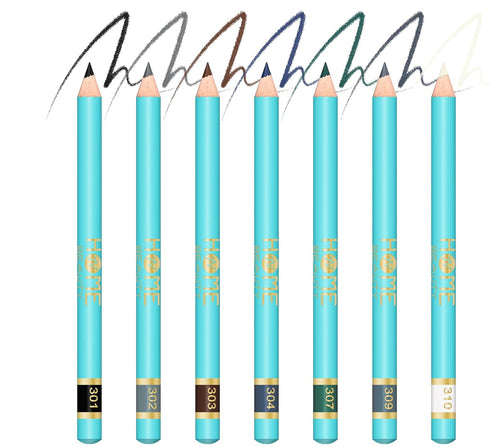 Eye Liner Pencil Set, 7 Colors Natural Long Lasting Multi-Use Hypoallergenic Matte Eyeliner Eye Makeup Pencil (Black, Beige, Brown, Gray, Green, e...