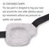 3D Eye Patch - Gray (Right Eye)...