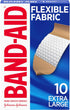 Band-Aid Brand Adhesive Bandages Flexible Fabric, Extra Large, 10 Count (Pack of 2)...