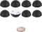 1" Platinum Silicone Speaker Isolation Pads, Non-Skid Isolation Feet with Adhesive, Speaker Isolation Feet for Record Player Isolation - Turntable...