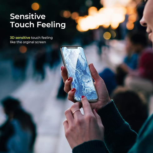 ORIbox Glass Screen Protector for iPhone 11 Pro and iPhone X/Xs, 3 Packs Anti-Scratch HD Tempered Glass Screen Protector...