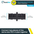 SharkBite 1/2 Inch Poly Expansion Coupling for PEX-A Pipe, Pack of 5, Plastic Plumbing Fittings, Plastic Coupling for PEX-A Tubing, UA008A5...