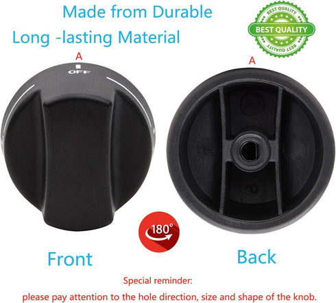 Genuine Viking PB010101 Thermostat Bake KNOB N/SBK Viking VKNPB010101