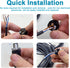 M12 5 Pin Male & Female Socket Panel Aviation Wire Connector,12mm Industrial Circular Connector, Outdoor Waterproof IP67...