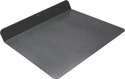 casaWare Toaster Oven 12 x 11-Inch Baking Sheet with a 1.5-Inch Handle (Silver Granite)...