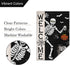 Louise Maelys Halloween Skull Garden Flag 12x18 Double Sided, Burlap Small Spooky Welcome Halloween Pumpkin Bat Yard House Flags Seasonal Holiday ...