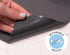 S&T INC. Coffee Mat, Silicone Bar Mat for Coffee Maker and Espresso Machine, 12 Inches x 18 Inches, Silicone Grey, 1 Pack...