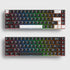 GTSP 168-keys PBT Keycaps Cherry Profile 75 Percent with 6U 7U Spacebar for US Layout Cherry MX Switch Mechanical Gaming Keyboard (WOB)...