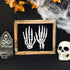 14 Pieces Skull Stencils Reusable, Scary Skeleton Stencils Fire Template Skull Flame Stencils Stencils for Painting on Wood, Wall, Canvas, Scrapbo...