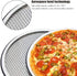 Pizza Screen, 3PCS Aluminum Alloy Seamless Pizza Screen Non Stick Mesh Net Baking Tray Cookware Kitchen Tool For Oven, BBQ 10 inch and 12 inch,14 ...
