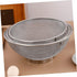Stainless Steel Rice Basket Noodle Strainer Large Strainer Washing Machine Filter Vegetable Washing Basket Fruits Basket Stainless Steel Washing B...
