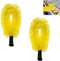 2 PCS Gutter Cleaning Replacement Brush Gutter Cleaning Brush Parts Accessories for Cleaning Leaves and Debris from The Ground...
