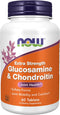 NOW Supplements, Glucosamine & Chondroitin Extra Strength, Sulfate Forms, 60 Tablets...