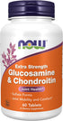 NOW Supplements, Glucosamine & Chondroitin Extra Strength, Sulfate Forms, 60 Tablets...