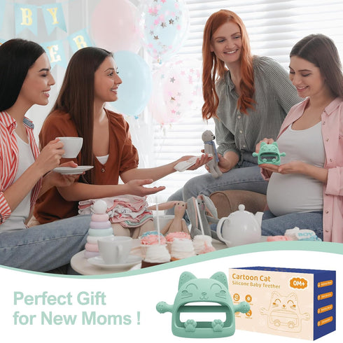 Baby Teething Toys for Babies 0-6 Months,Baby Teether Chew Toys for Teething Relief,Silicone Teething Mitt,Baby Toys 6 to 12 Months,Perfect Baby S...