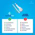 PLBD94005 EvertechPRO Anti-Siphon Ballcock Valve For Toilet, Durable Universal Fit Toilet Parts Inside Tank Kit, Easy Installation, Toilet Repair ...