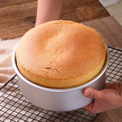 10 Inch Round Cheesecake Pan,Aluminum Round Cake Panwith Removable Bottom, Anodized Aluminum Chiffon Cake Mold Baking Pan...