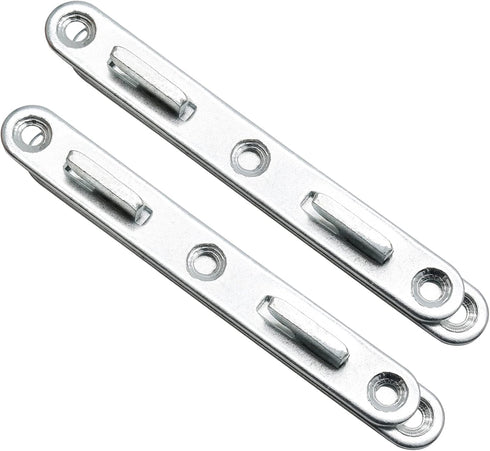 4 PCS Wood Bed Rail Connecting Fittings?5 Inch Thicken Bed Rail Fasteners Zinc Round Bed Hook...
