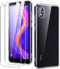 Oududianzi Case for TCL 303 with Screen Protector,Non-Yellowing Shockproof Bumper Protective Phone Cover, Anti-Scratch Soft TPU Back(Transparent)...