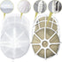 Hat Cleaner - Hat Cage for Washing, Hat Laundry Wash Bags for Baseball Caps, Hat Washer for Washing Machine or Dishwasher, Cap Washer Frame for Fl...