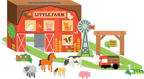 Wind Up + Go Playset Little Farm...