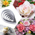 7pcs Rose Petal Cutter Set Gum Paste Fondant Cake Cutters Decorating Tools...