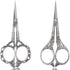BIHRTC 2 Pairs Sewing Embroidery Scissors 4.5 Inch Embroidery Scissors Stainless Steel Sharp Steel DIY Tools Dressmaker Small Shears for Needlewor...