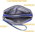 Women's Nylon Smartphone Wristlets Bag Three Zipper Long Clutch Wallets Purses for Cellphone/Card/Cash/Coin/Bills...