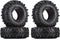 INJORA RC Tires 1.9inch 4Pcs RC Rubber Tyre Set Wheel Tires for 1:10 RC Crawler Axial SCX10 90046 SCX10 III AXI03007 Tamiya CC01 D90 D110...