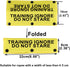 Funny Dog Leash Sleeve Training Ignore Do Not Stare Dog Leash Wrap Sleeve Pet Birthday Gift (Do Not Stare-YE Sleeve)...