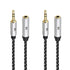 Cable Matters 2-Pack Headphone Extension Cable - 6ft, 3.5mm Extension Cable, Aux Cord Extender, Black...