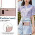 Phone Case for Samsung Galaxy S10e Wallet Cover with Crossbody Strap Leather Card Holder Flip Cases Lanyard Kickstand Credit Slots Magnetic Clasp ...