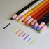 Carmel Grease Pencil, Box of 12 (White), Pull String China Marker, Paper Wrapped Wax Pencil for Marking Smooth Surfaces Including Plastic, Metal, ...