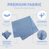 Giantree 5 Pcs Cotton Handkerchiefs for men, Classic Pocket Squares Set Soft Mens Hankies Handkerchiefs 15.8" x 15.8" 5 Colors...