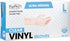 ForPro Disposable Vinyl Gloves, Clear, Industrial Grade, Powder-Free, Latex-Free, Non-Sterile, Food Safe, 2.75 Mil. Palm, 3.9 Mil. Fingers, Large,...