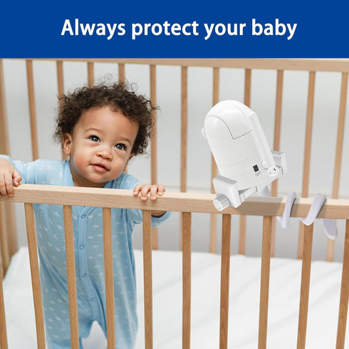 Universal Baby Camera Holder&Secure Baby Monitor Shelf Compatible with Infant Optics DXR 8/DXR-8 Pro & Most Brands,afely Attach to Crib or Furnitu...
