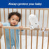 Universal Baby Camera Holder&Secure Baby Monitor Shelf Compatible with Infant Optics DXR 8/DXR-8 Pro & Most Brands,afely Attach to Crib or Furnitu...