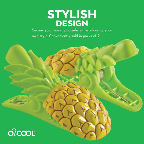 O2COOL Pineapple Boca Clip...