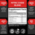 Extra Strength Nitric Oxide Supplement 3X Strength L Arginine, Citrulline Malate, AAKG, Beta Alanine - Premium Muscle Supporting Nitric Booster - ...