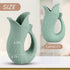 Baby Bath Rinse Cup, Silicone Shampoo Washing Rinse Cup for Kids, Bath Rinse Cup with Handle (Cambridge Blue)...